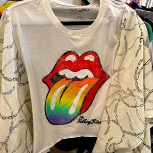 Rolling Stone Upcycled Tshirt